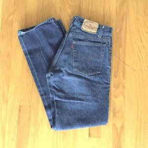 Levi's Vintage Student Jeans (Rare Blank Tab)